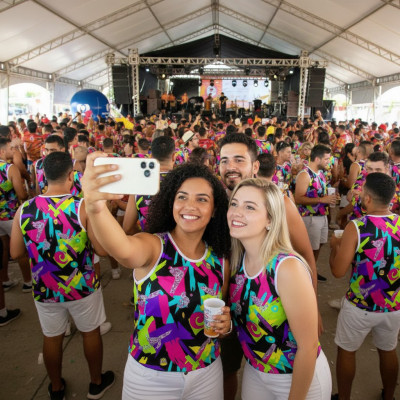 Abadá para folia com conforto e estilo no Carnaval 2026