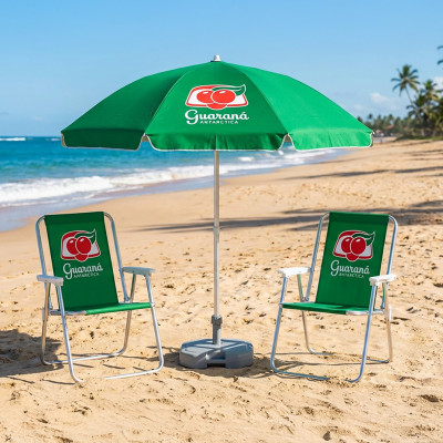 Como o guarda-sol personalizado destaca sua marca em qualquer lugar