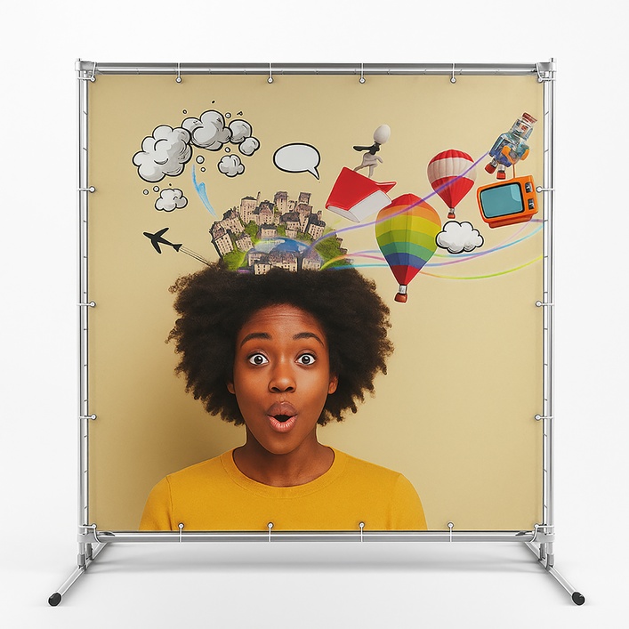 Backdrop 280x280 cm para Eventos