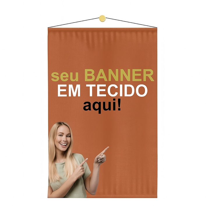 BANNER EM TECIDO 100 X 150