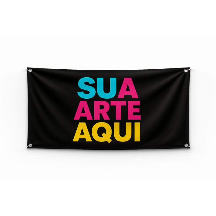 FAIXA DE LONA PERSONALIZADA