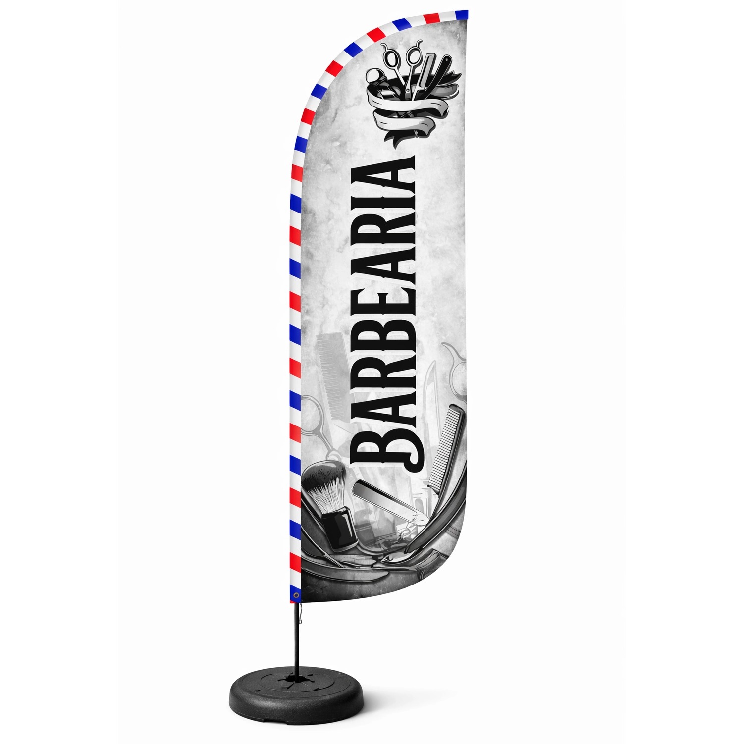 Wind Banner para Barbearia