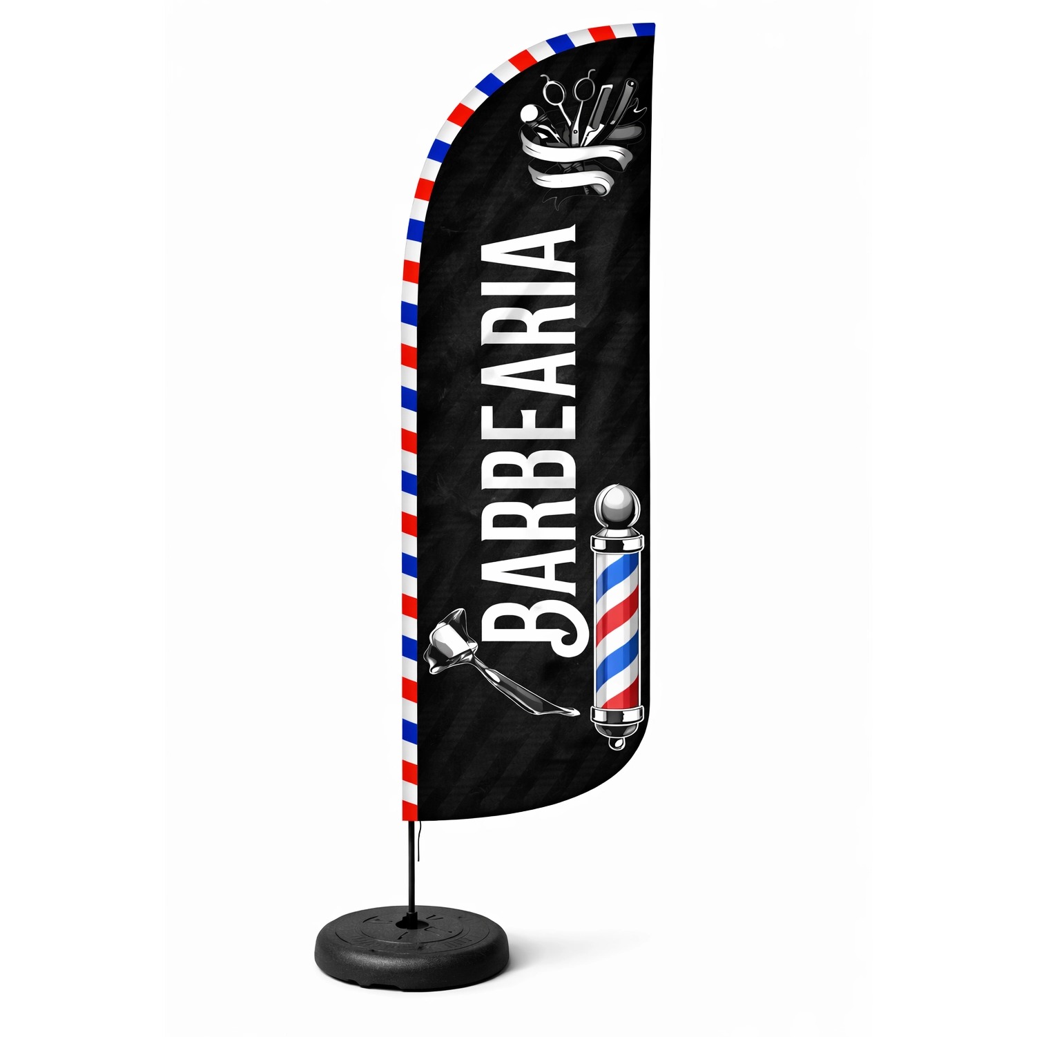 Wind Banner para Barbearia